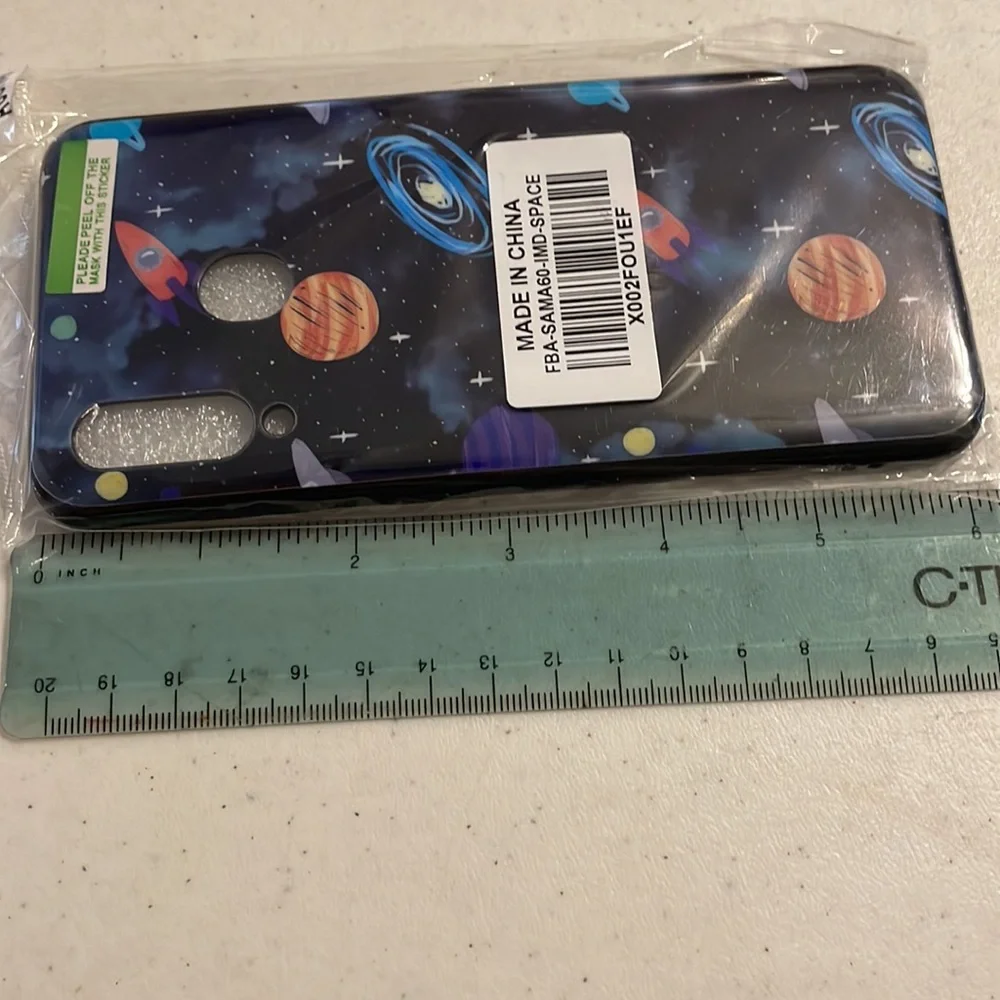 NWT Samsung A60/M40 Space Cellphone Case
